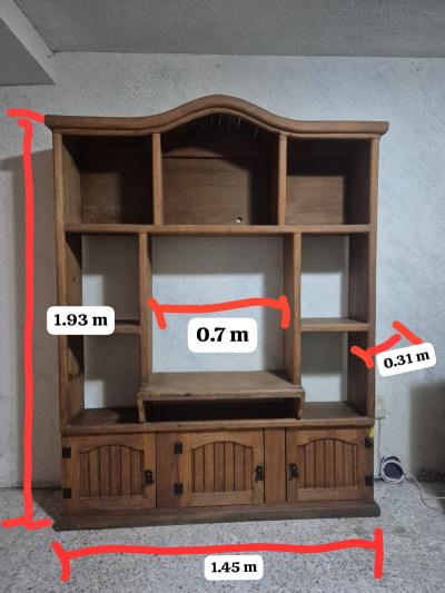 Mueble de madera 
