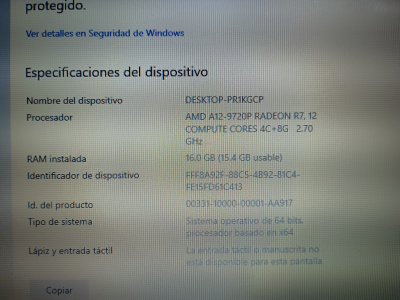 HP PAVILION LAPTOP 15-CD0XX