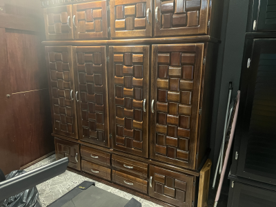 Clóset de Madera Barnizado