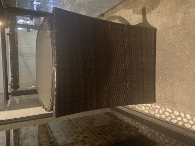 Comedor 2 sillas exterior