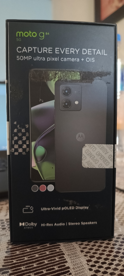 Teléfono MotoG84 5G (8+256GB) Sin Uso