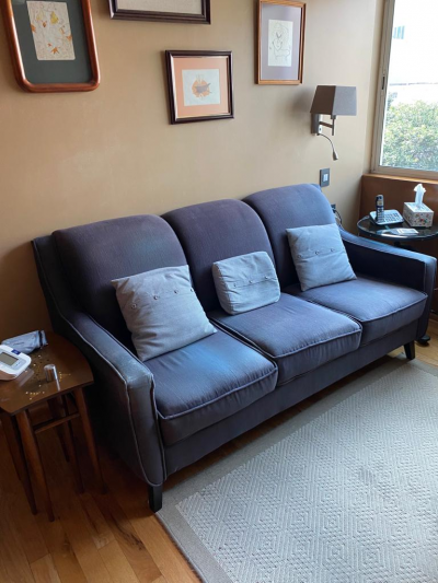 Paquete de muebles: Comedor, librero, vitrina, credenza, sillón