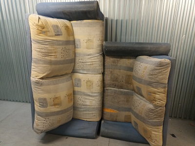 dos sofas y 1 alacena