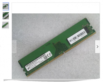 veinte Memorias Ram 8gb