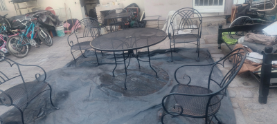 Comedor de patio 4 sillas