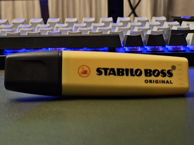 Plumón amarillo barato de buena calidad 