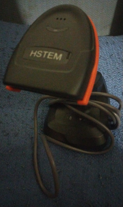 ESCÁNER DE CÓDIGO DE BARRAS INALÁMBRICO  Marca HSTEM