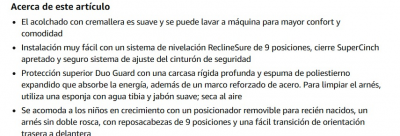 SILLA PARA CARRO MARCA CHICCO