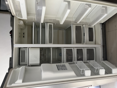 Refrigerador LG con televisor usado