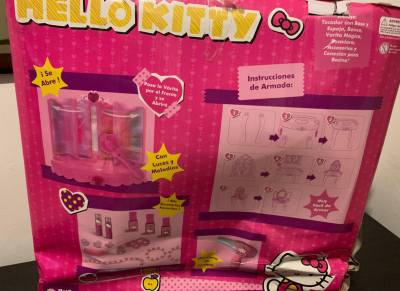 Tocador hello kitty de juguete 