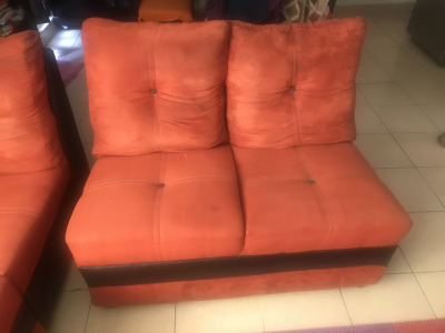 Vendo sala chica usada de tres piezas 