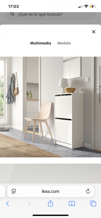 Mueble zapatero IKEA