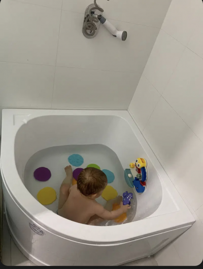 Bañera Tubbies niños