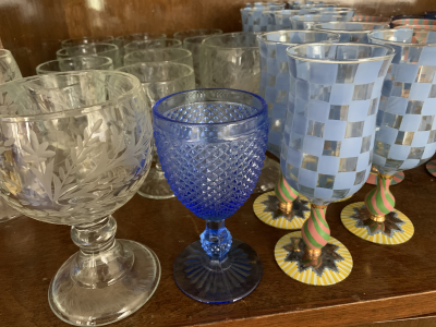 Copas de Cristal McKenzie $2,250 x cada copa