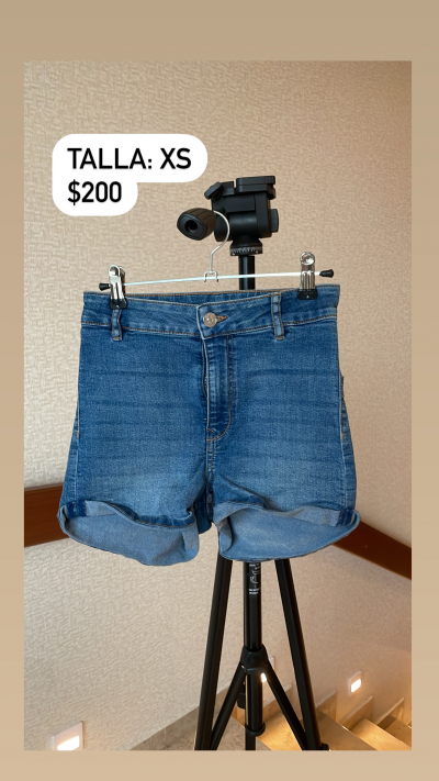 Faldas y shorts mujer talla chica y mediana 