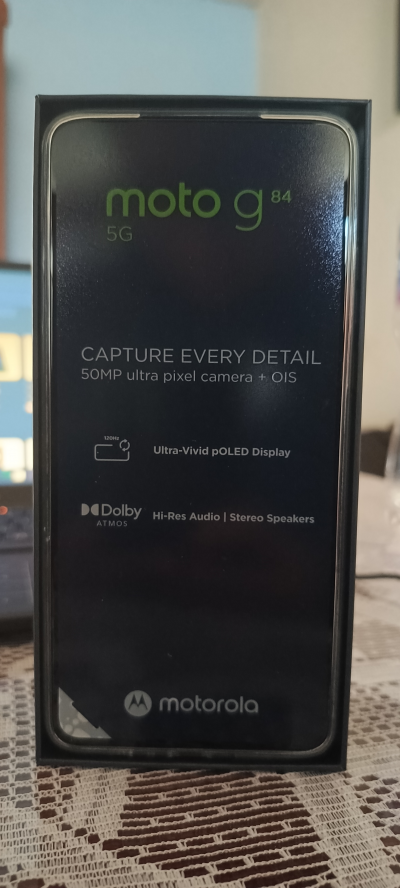 Teléfono MotoG84 5G (8+256GB) Sin Uso