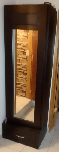 Recamara completa para queen size  color Chololate