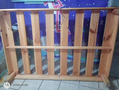 base matrimonial de madera 