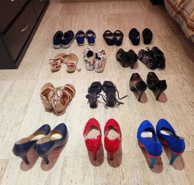 Zapatos usados talla 26