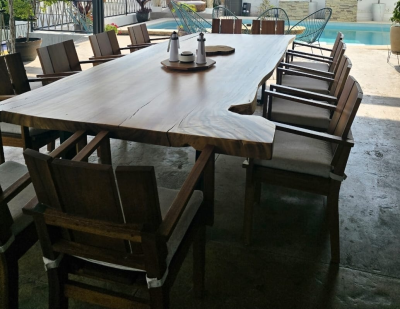 mesa parota 3.05mtsx1.40 mts