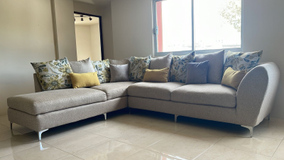 Sala Modular en L Sofa , Sillón 
