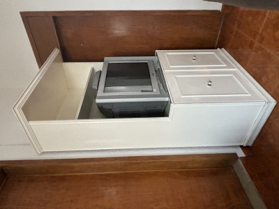 Mueble para TV con TV