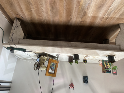 Mesa de centro de mármol