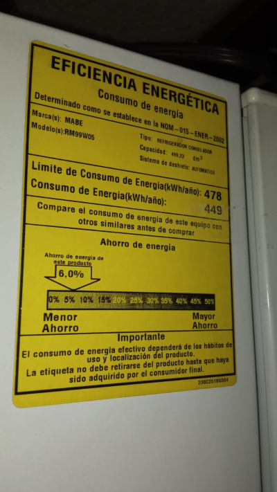 Refrigerador Mabe Blanco – Espacio, Frescura y Tecnología USADO