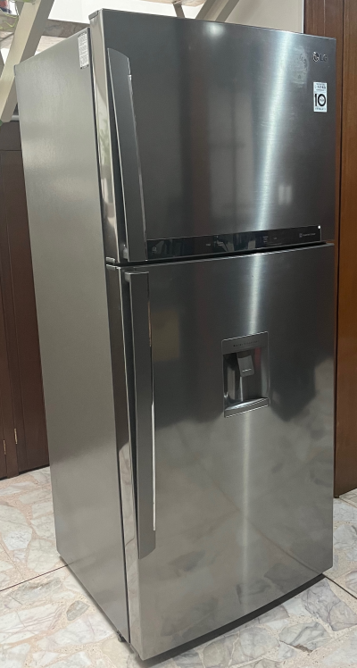 Refrigerador LG-lt41sgpx Inverter Freezer Platinum Silver