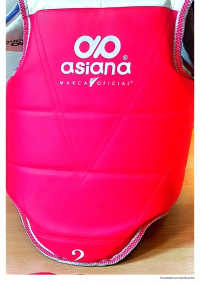 Paquete TKD: peto, careta, concha - Talla S