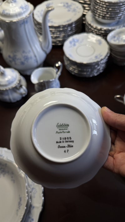 Vajilla Bavaria 10 personas