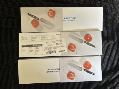 Cuchillo Santoku 5” (3 piezas)