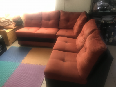 Vendo sala chica usada de tres piezas 