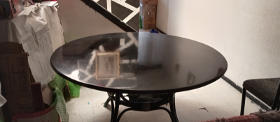 Mesa de comedor redonda 