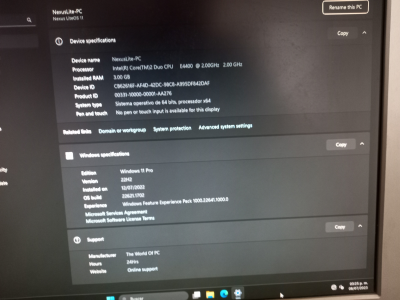 Computadora de escritorio HP