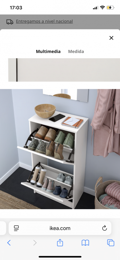 Mueble zapatero IKEA