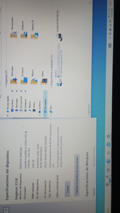 Laptop Dell Inspiron 15 3000