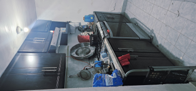 Cocina integral, estufa y campana