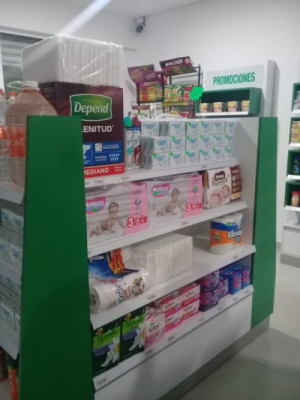 MUEBLES PARA FARMACIA 12 PIEZAS
