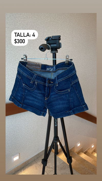 Faldas y shorts mujer talla chica y mediana 