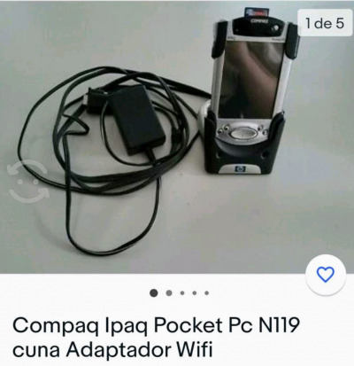 iPaq PDA Base sincronización