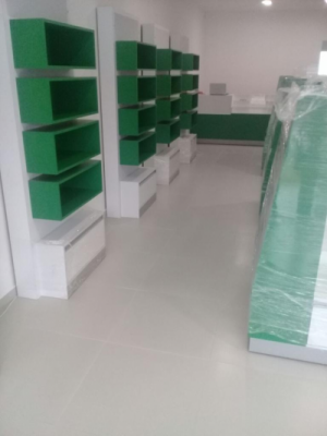 MUEBLES PARA FARMACIA 12 PIEZAS