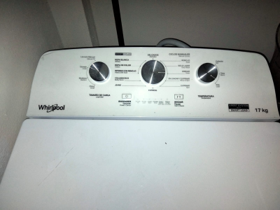 Lavadora Whirlpool 17 kilos 