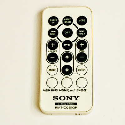Sony FM/AM Clock Radio.