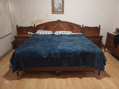 Recámara king size de caoba maciza | Planta baja