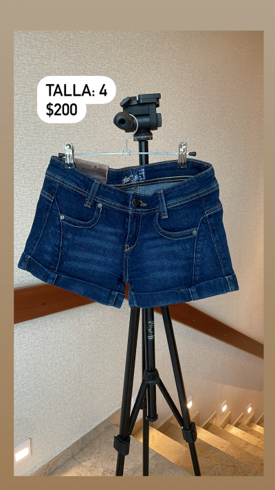 Faldas y shorts mujer talla chica y mediana 