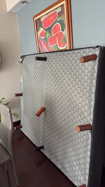 Base para cama queen Patas rotas