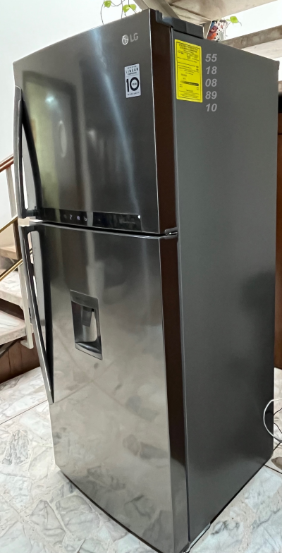 Refrigerador LG-lt41sgpx Inverter Freezer Platinum Silver