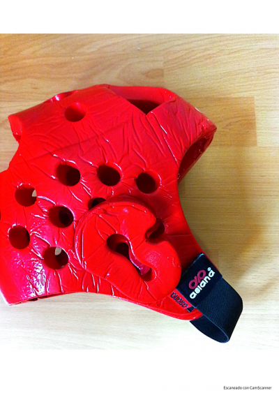 Paquete TKD: peto, careta, concha - Talla S