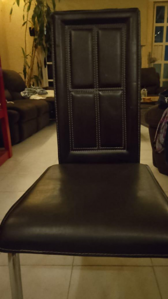 COMEDOR DE VIDRIO CUADRADO 8 SILLAS 